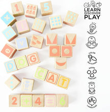 Load image into Gallery viewer, Le Toy Van - Petilou ABC Wooden Blocks