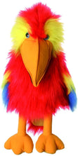 Load image into Gallery viewer, The Puppet Company - Large Birds - Scarlet Macaw Hand Puppet